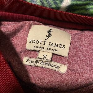Scott James Burgundy Top